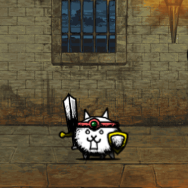 Crazed Brave Cat