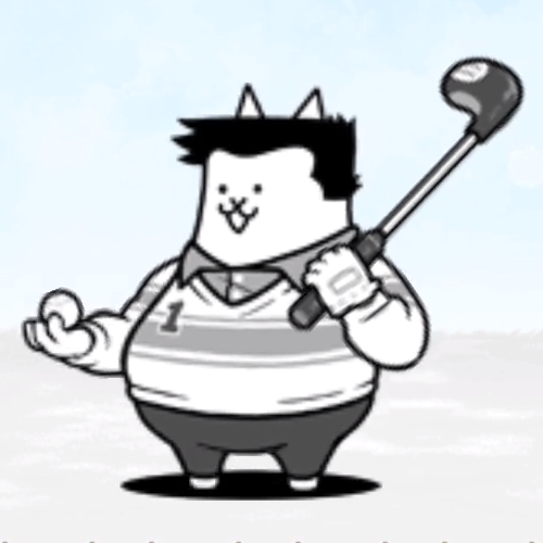 Golfer Cat