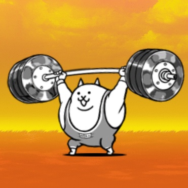Weightlifter Cat