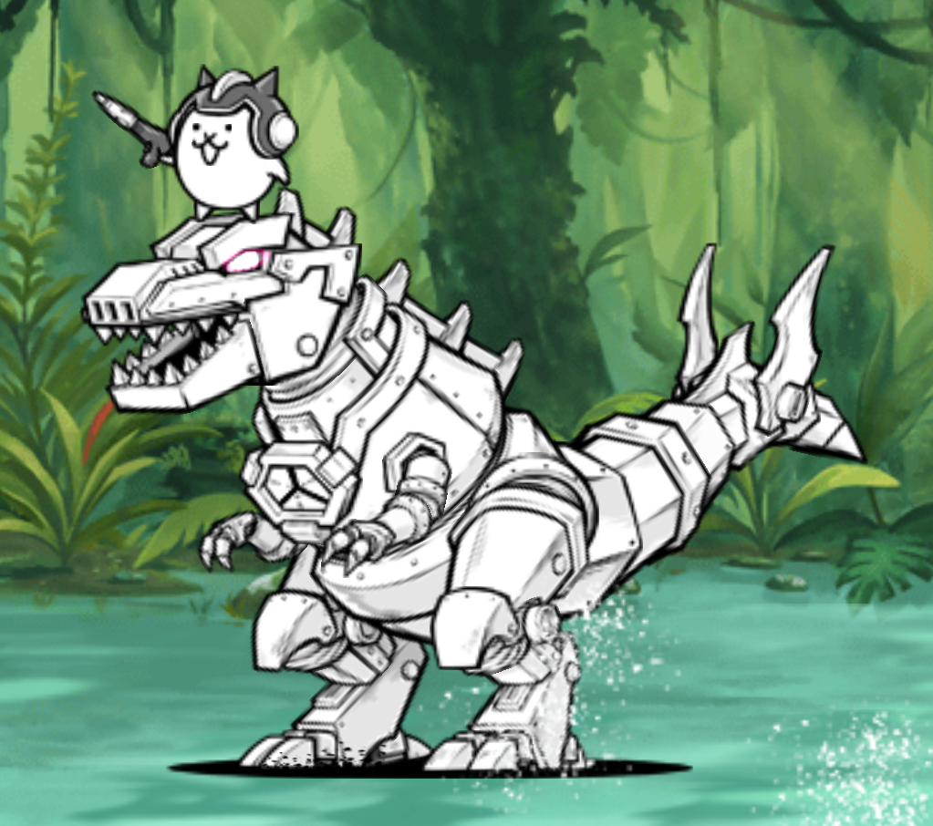 Mecha Dynasaurus Cat