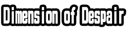 Dimension of Despair
